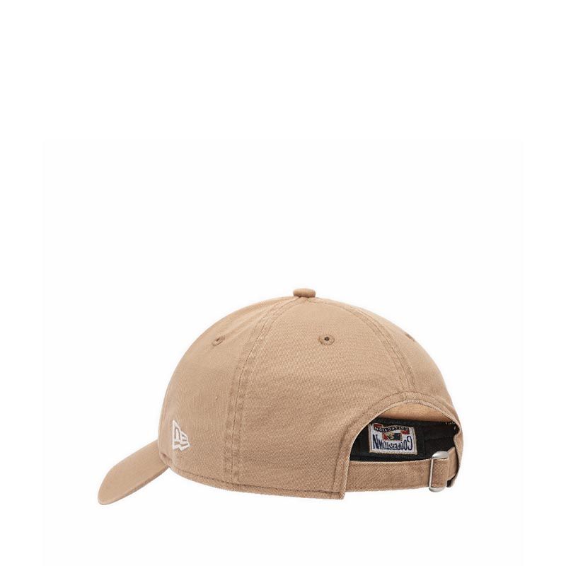 940 Unstructured Washed Felt Neyyan Men's Caps - Camel