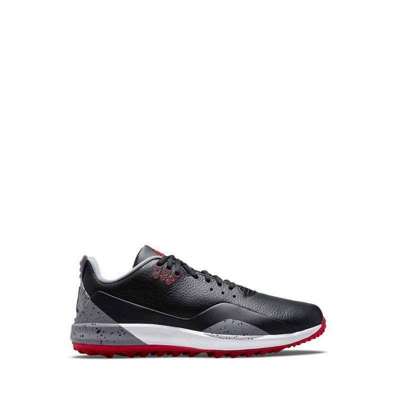 JORDAN ADG 3 Men's Golf Shoes - BLACK/FIRE-CEMENT GREY