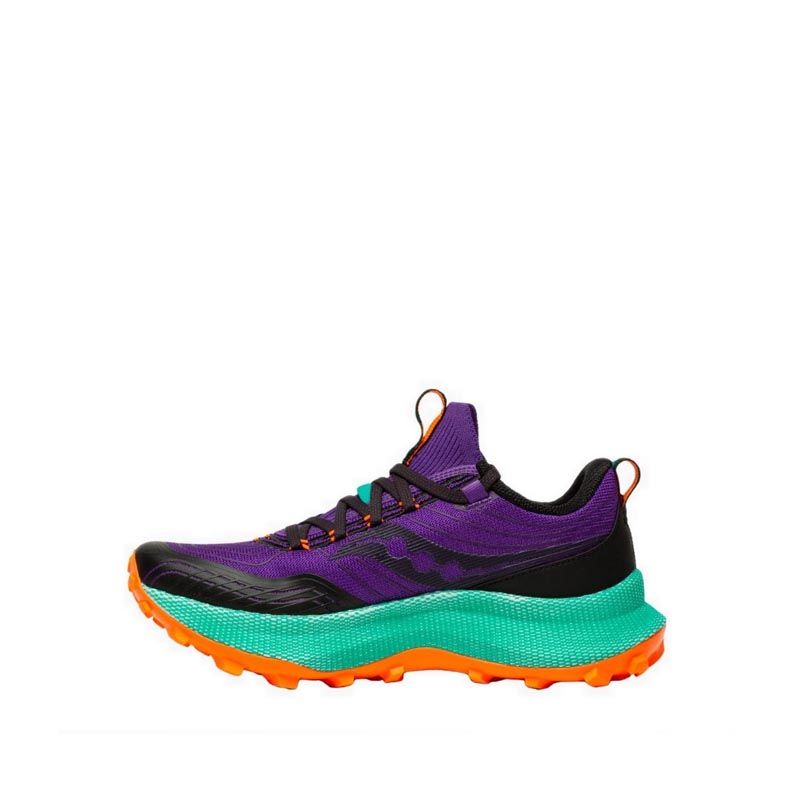 ENDORPHIN TRAIL Women's Running Shoes - Concord/Jade