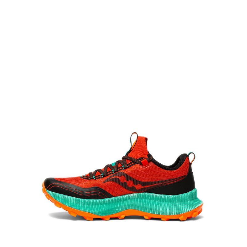 ENDORPHIN TRAIL Men's Running Shoes - Scarlet/Jade