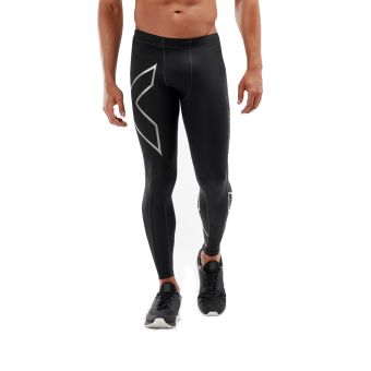 2XU Men's Compression Tight - Black Silver