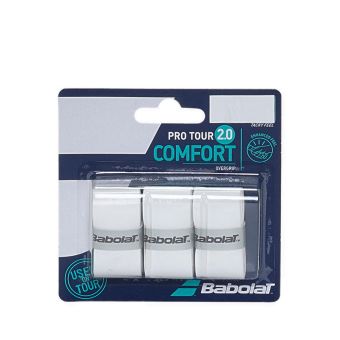 Pro Tour 2.0 3-Pack Overgrip - White