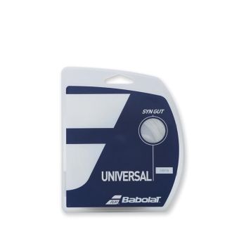  2020 TSU Synthetic GUT 1.30/16 Unisex Tennis String - White