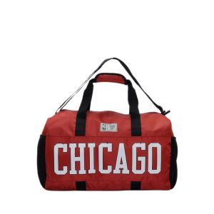 Bulls Duffle Gym Bag - Red