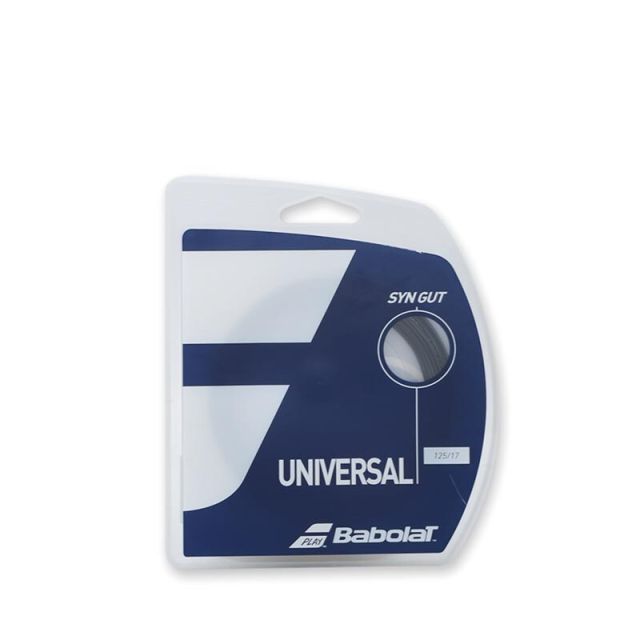 2020 TSU Synthetic GUT 1.25/17 Unisex Tennis String - Black