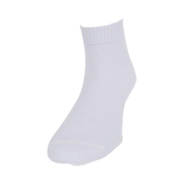 Unisex Ankle Socks Single - White