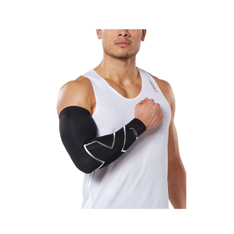 Unisex Compression Arm Guards - Black