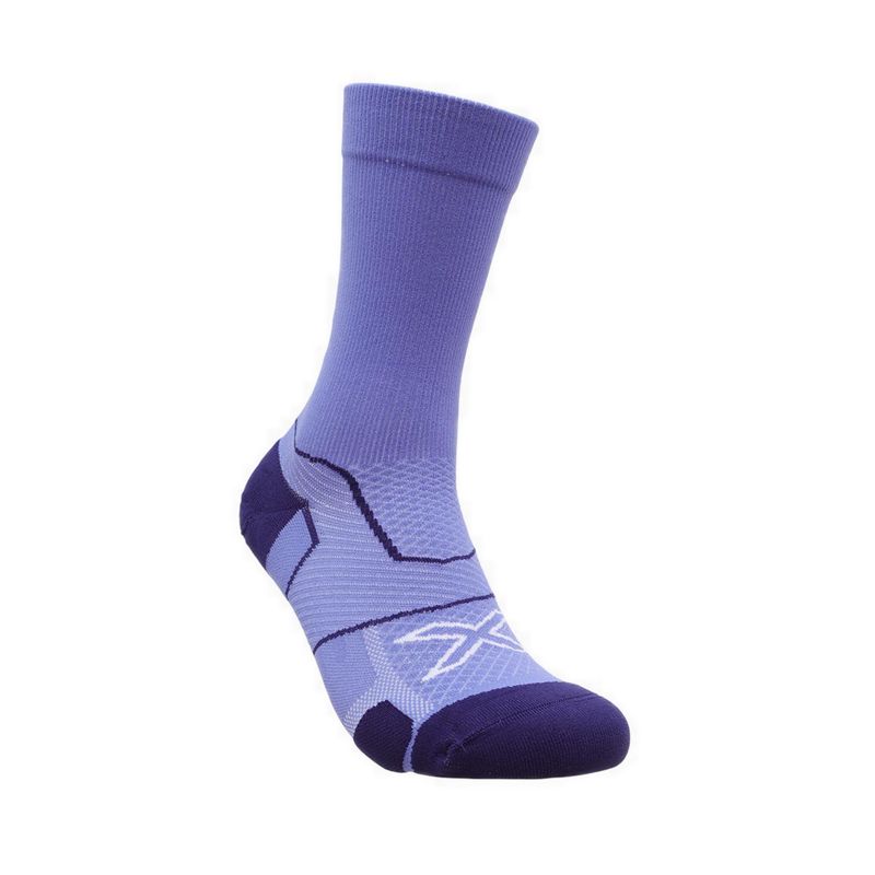 Unisex Vectr Cushion Crew Socks - Dark Blue