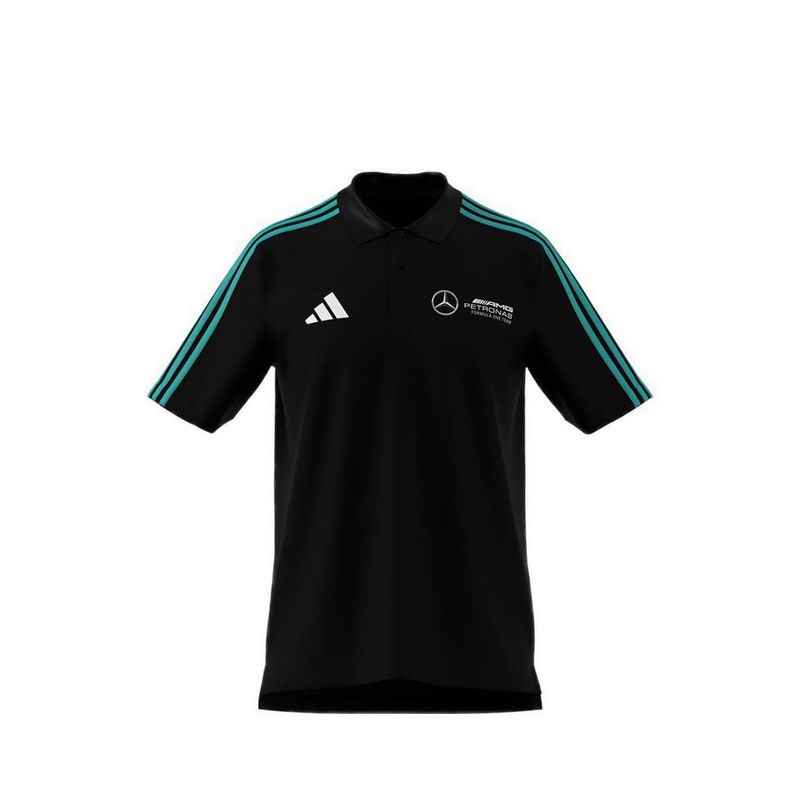 Mercedes AMG Petronas Formula 1 DNA Men's Polo Shirt - Black