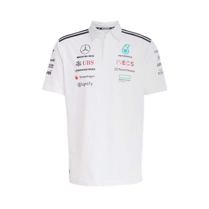 Mercedes - AMG Petronas Formula One Team Men's Polo - White