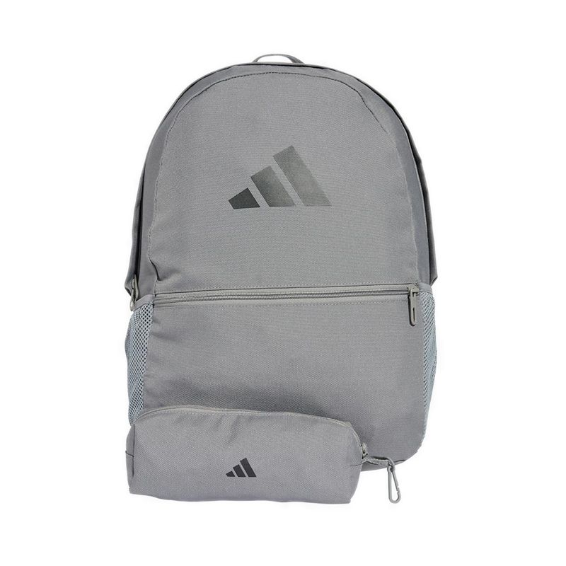 Unisex Backpack With Pencil Case - Grey Three