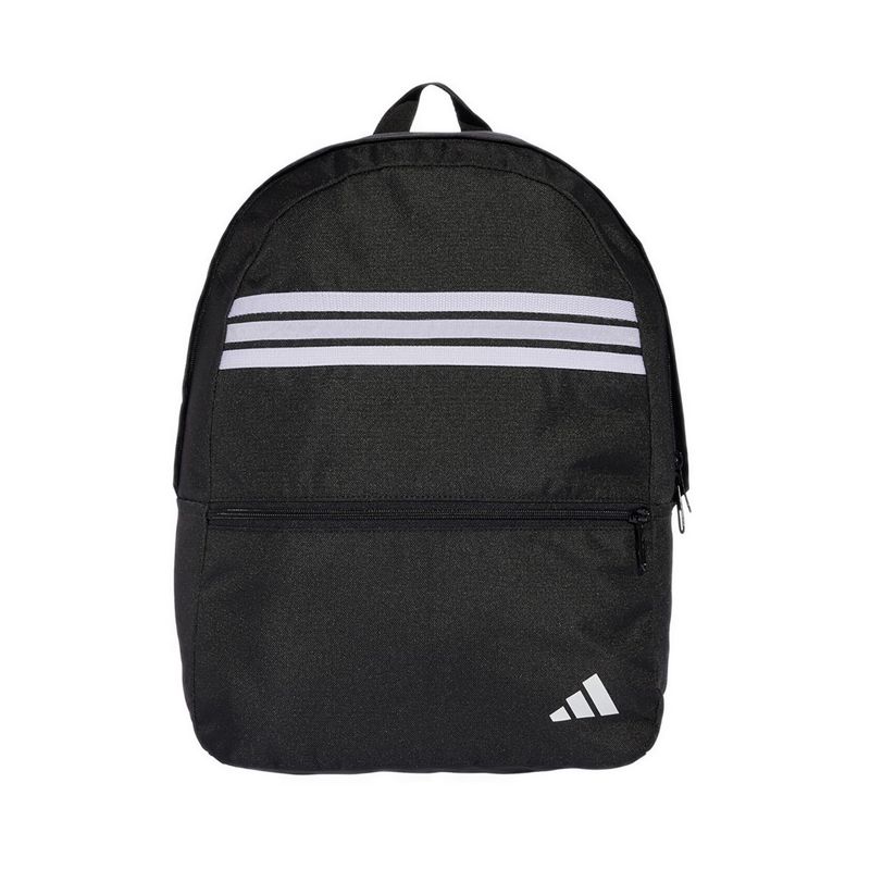 Classic Back-To-School Stripes Unisex Backpack - Black