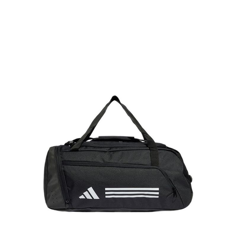 Essentials 3-Stripes Unisex Duffel Bag Small - Black