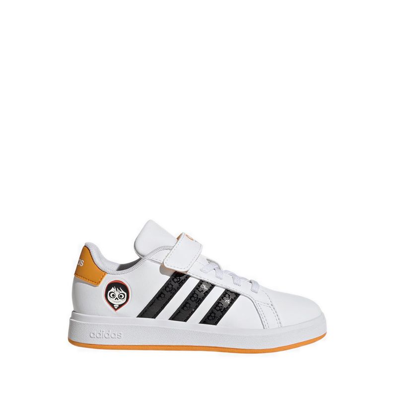 Disney Coco Grand Court Kids Sneakers Shoes - White