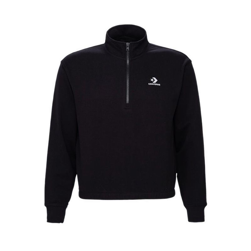Star Chevron New Form 1/2 Zip Women's Jacket - Black