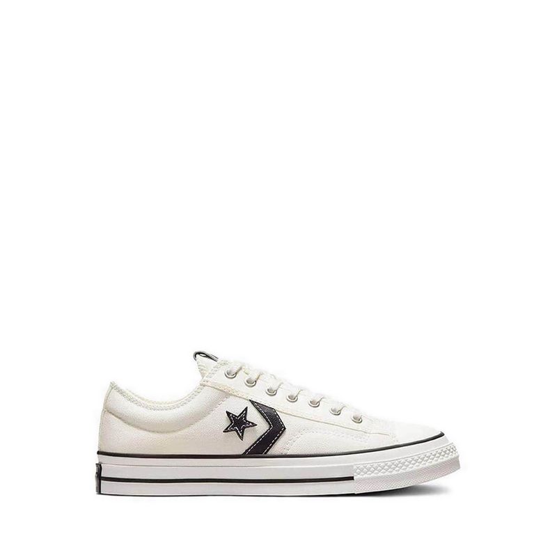 Star Player 76 Pre Star Player 76 Premium Canvas Men's Sneakers – Vintage White/Black