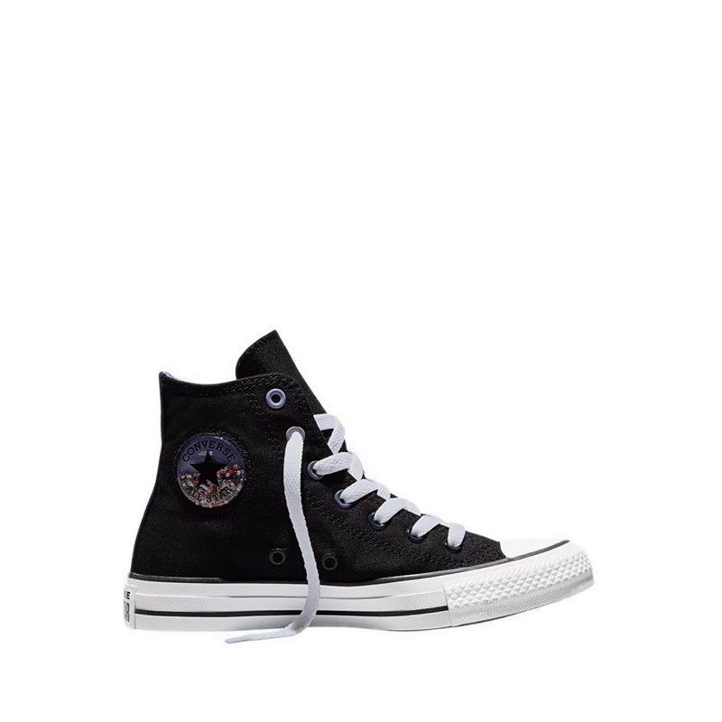 CTAS Beads Girl's Sneakers - Black/White/Very Peri