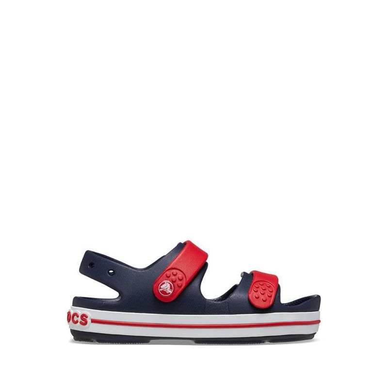 Crocband Cruiser Kids Sandal - Navy/Varsity Red
