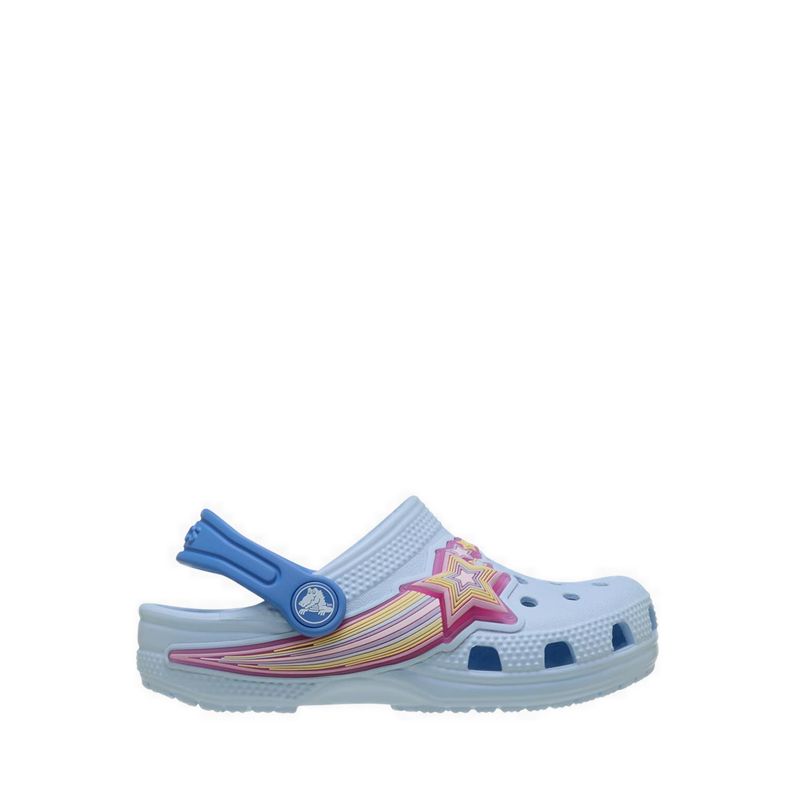 Classic Star Lights Toddler Clog - Blue Frost