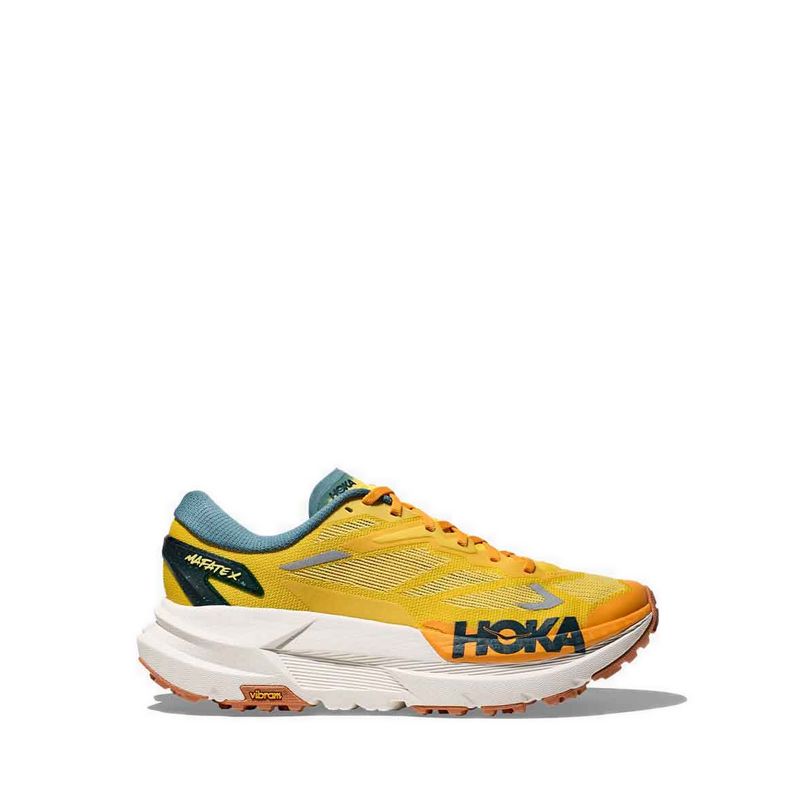 Mafate X Men's Running Shoes - Zest / Mountain Fog
