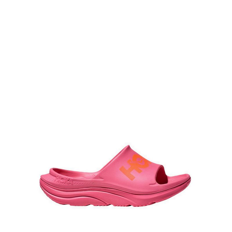 Ora Athletic Slide Unisex Sandal - Neon Rose/Neon Tangerine