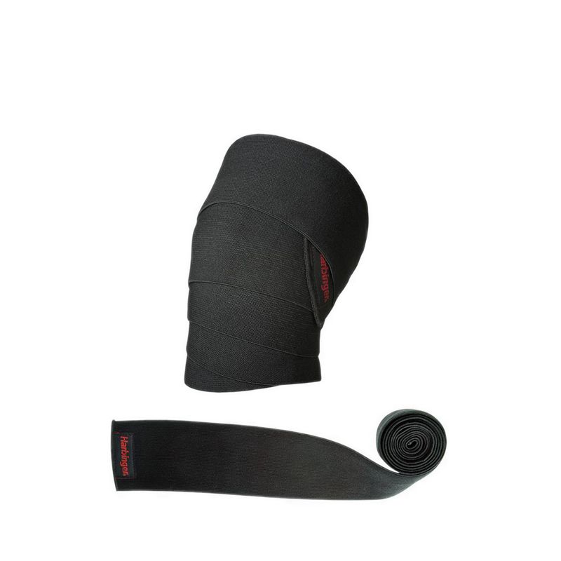 Harbinger Power Knee Wraps No Size - Black