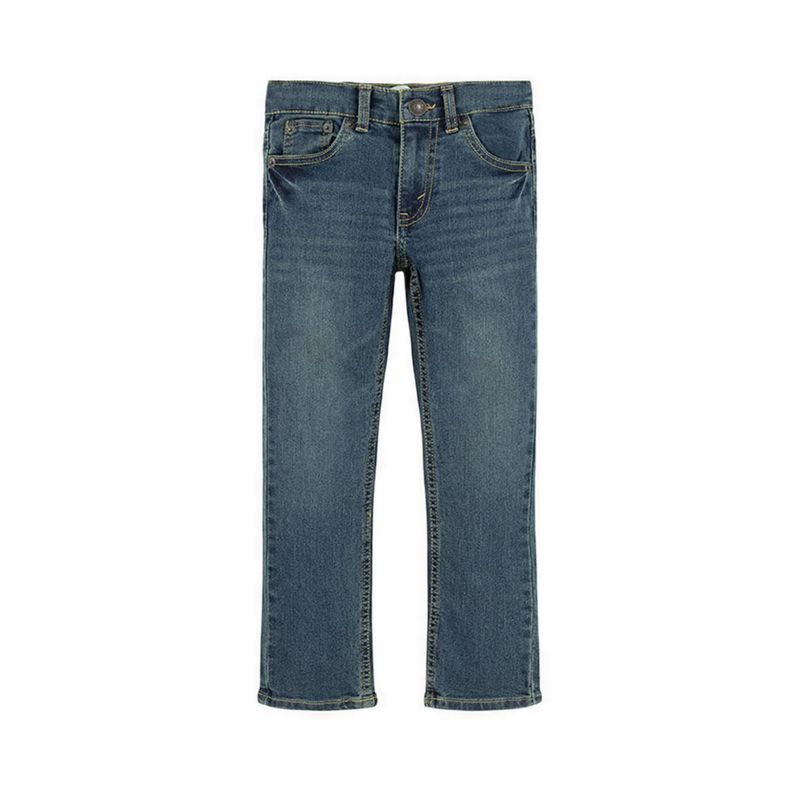Stretch Boy's Pants - Blue Denim
