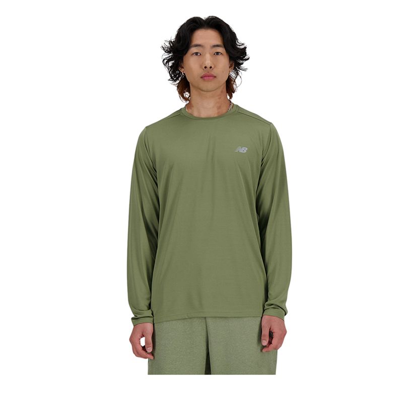 Run Men's Long Sleeve T-Shirt - Green
