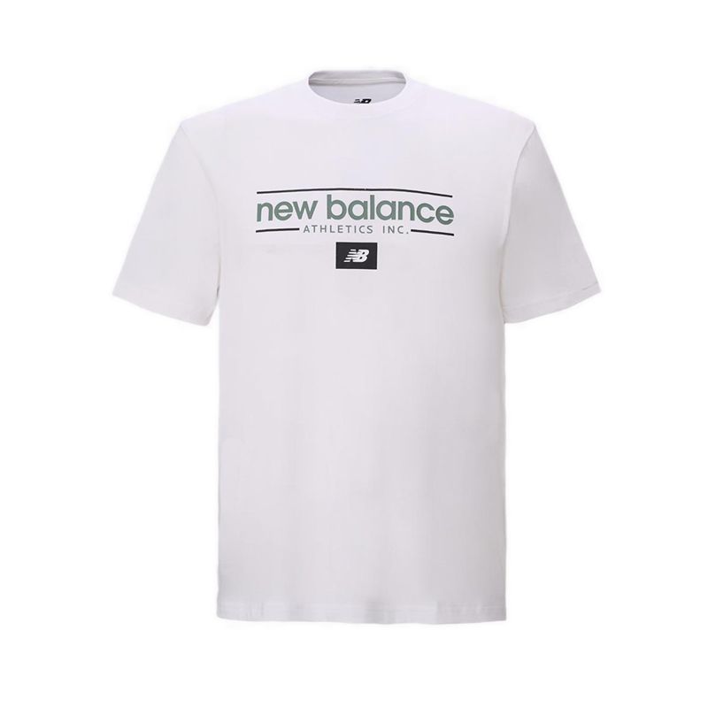 Linear Athletic Men's T-shirt - White