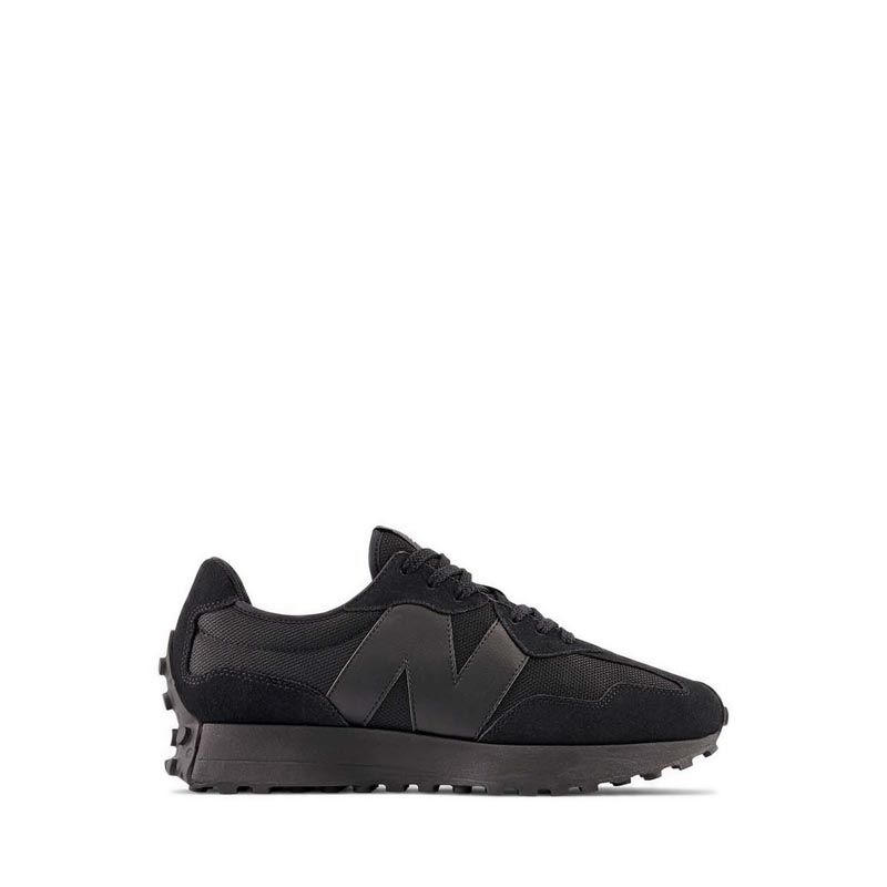 327 Men's Sneakers- Black with Black