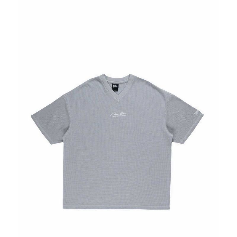 Oversized Ss Tee Basic Men's T-Shirt - Dolphin Gray