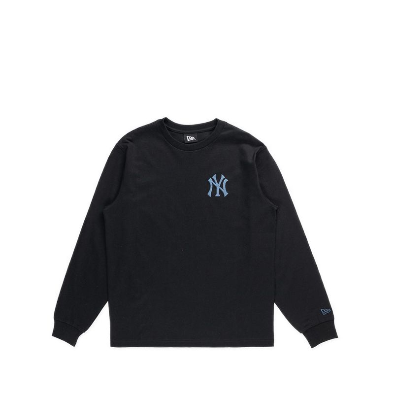 Ls Tee Color Era New York Yankees Men's T-Shirt - Black