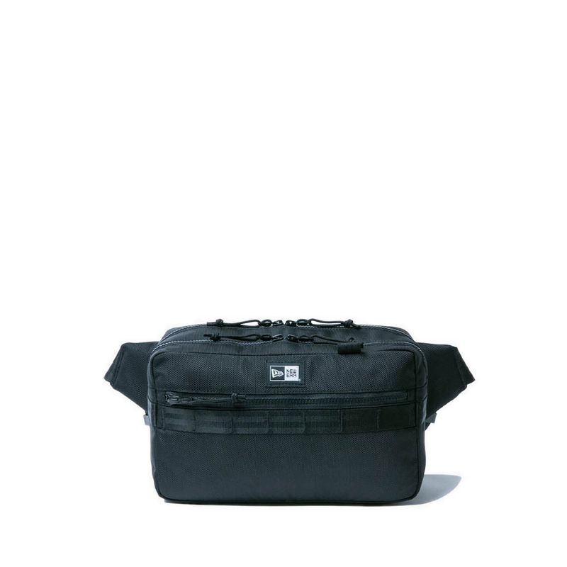 Square Waist Bag Men's Waist Bag - Black