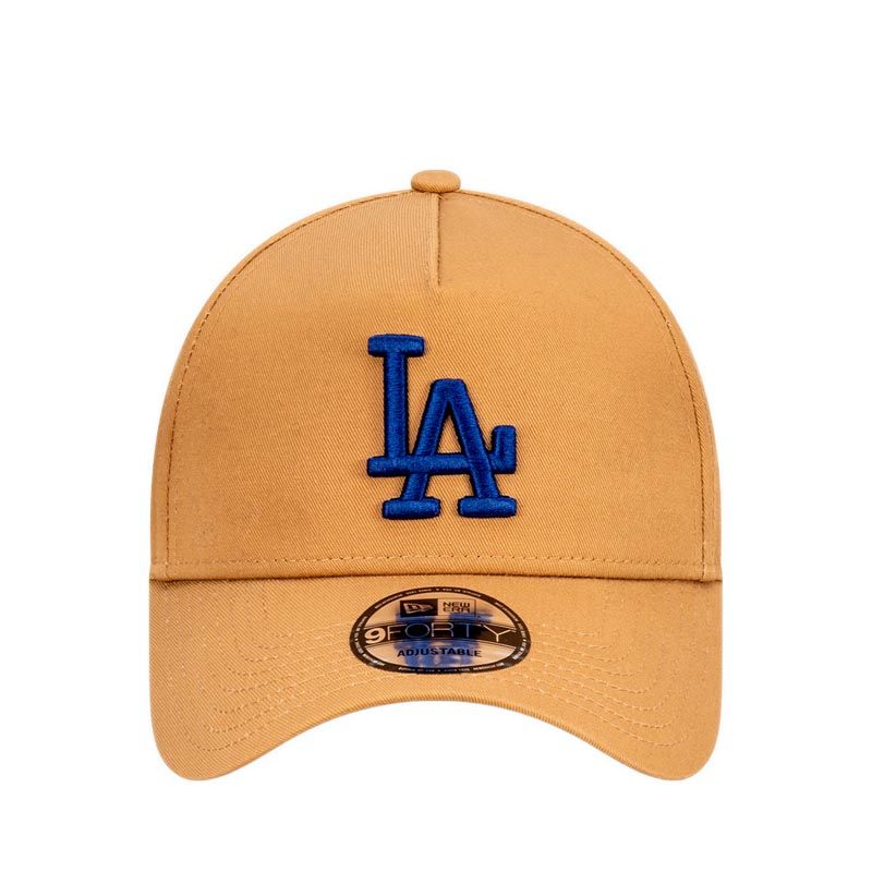 9FORTY A-Frame Los Angeles Dodgers Wheat Q221 Men's Cap - Beige