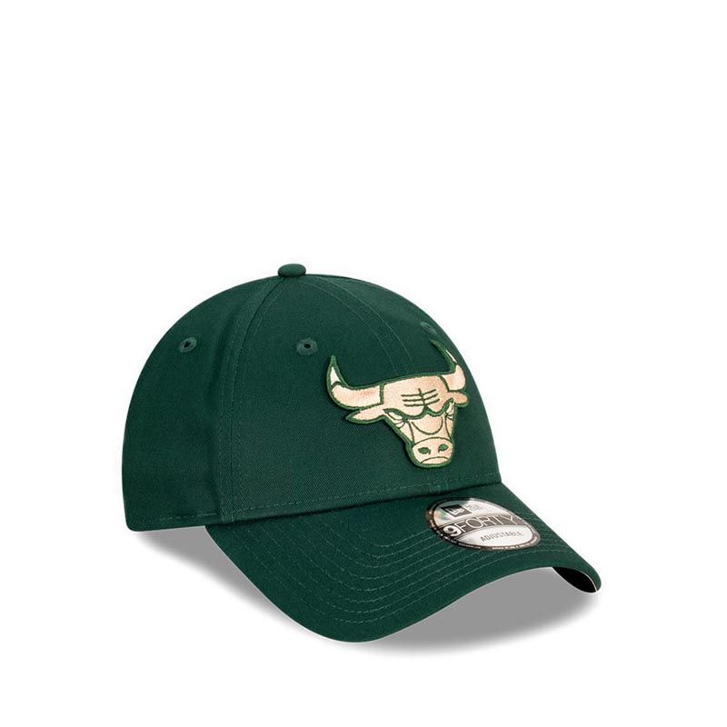 9FORTY Chicago Bulls Q421 Dk Men Caps - Dark Green