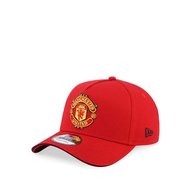 9FORTY A-Frame Premier League Manchester United Men's Cap - Scarlet