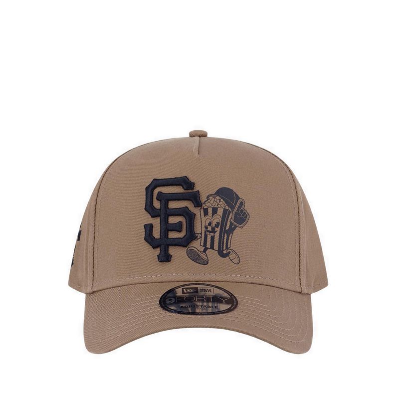 9FORTY A-Frame Sunset Snack San Francisco Giants Men's Caps - Khaki