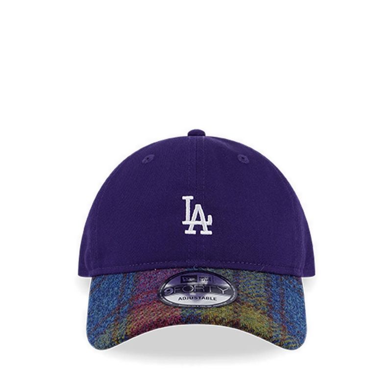 9FORTY Harris Tweed Los Angeles Dodgers Men's Caps - Purple