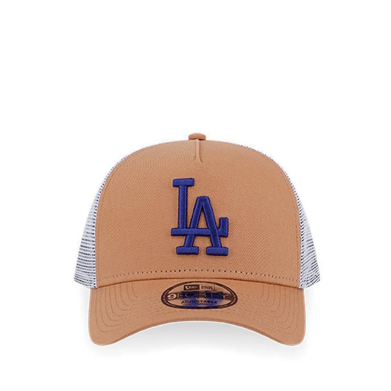 9FORTY A-Frame Trucker Col Era Los Angeles Dodgers Men's Caps - Deep Sand