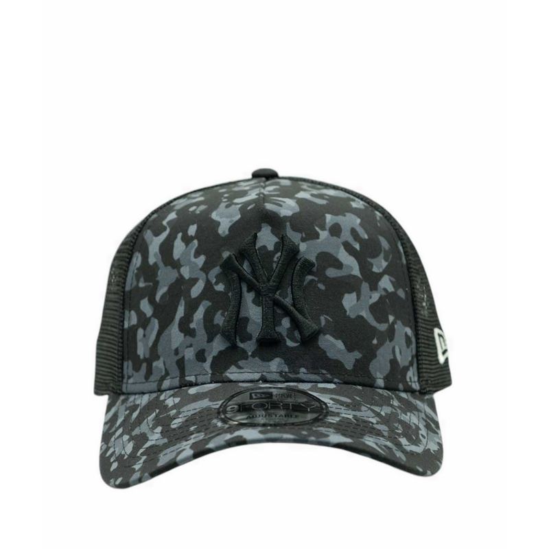 9FORTY A-Frame Trucker Camo New York Yankees Men's Caps - Black