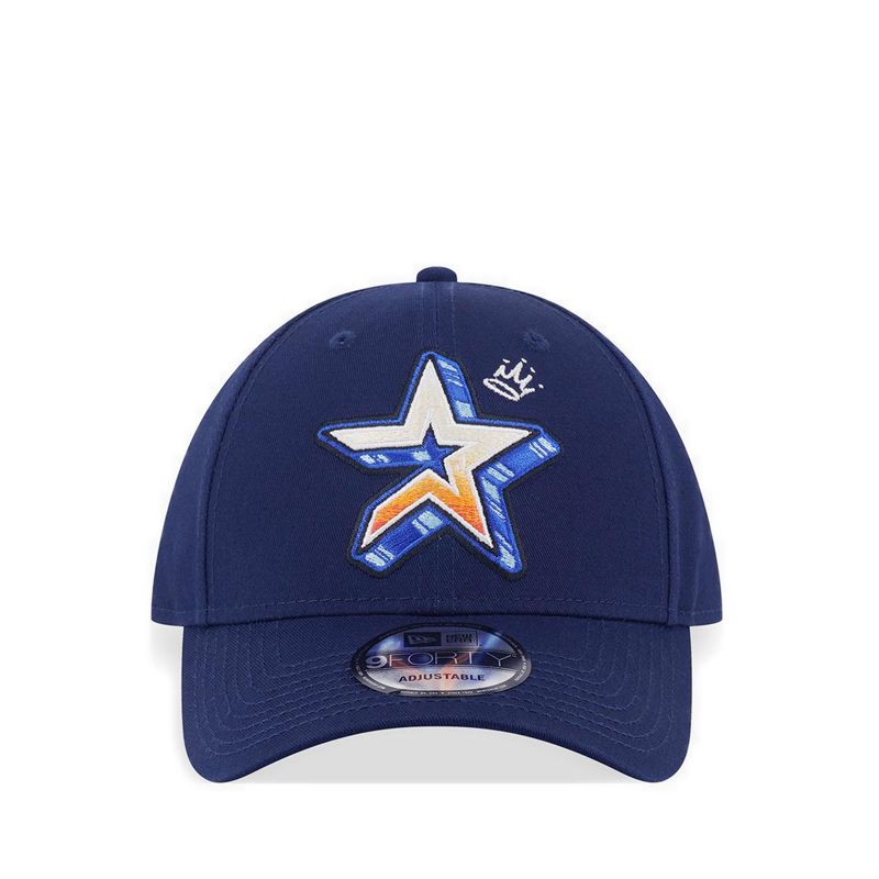 9FORTY League Mix Houston Astros Men's Caps - Oceanside Blue