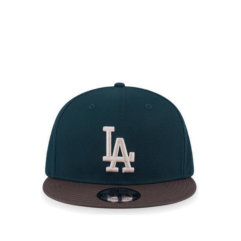 9FIFTY Snapback Two Tone Los Angeles Dodgers Men's Caps - Dark Green Moss