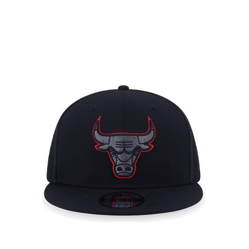 9FIFTY Snapback Outline Chicago Bulls Men's Caps - Black