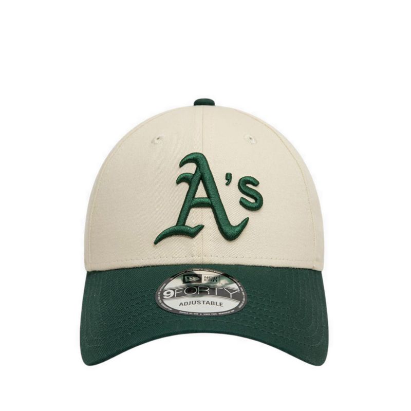 9FORTY Colour Block Oakland Athletics Men's Caps - Light Cream
