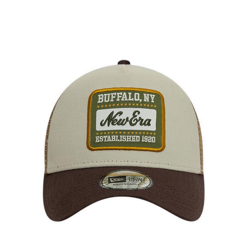 Trucker Patch Cot Canv Ne Men's Caps - Multi