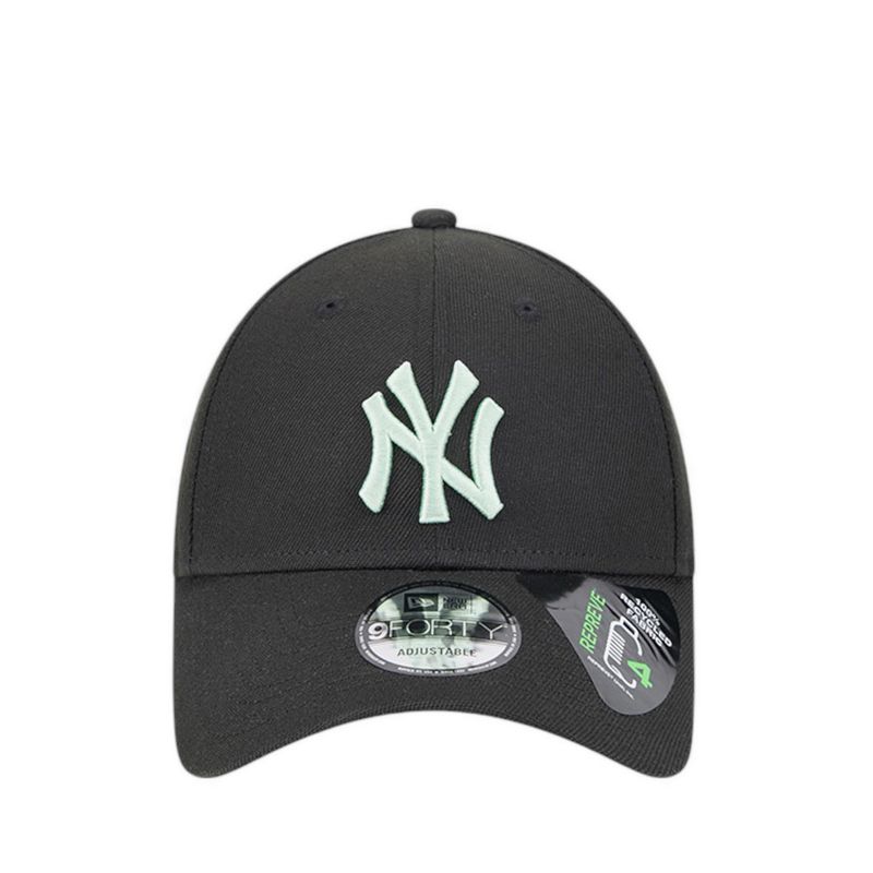 9FORTY Snap Peppermint Repreve New York Yankees Men's Caps - Black