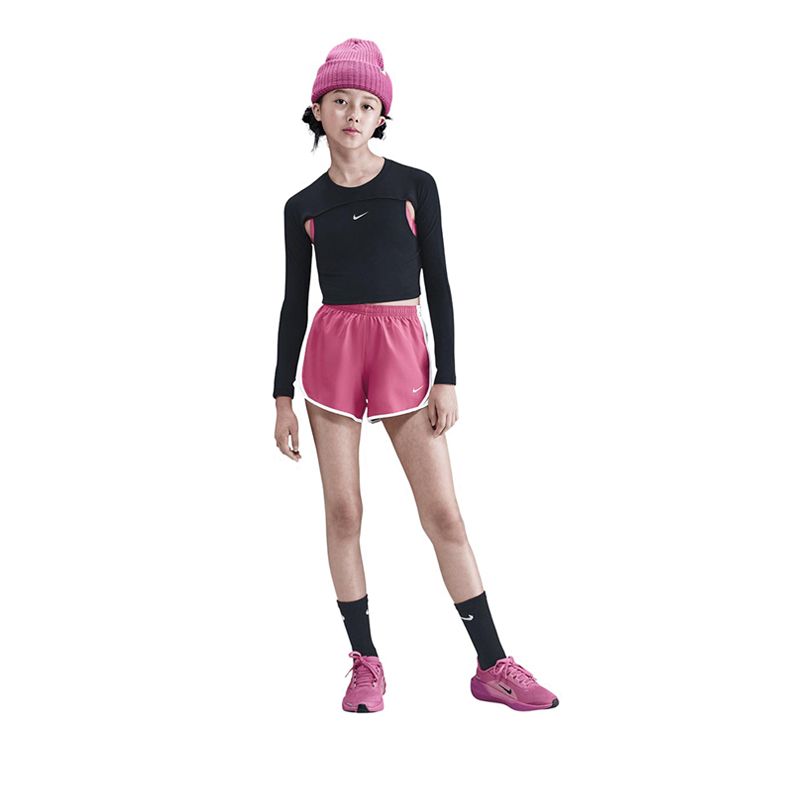 Tempo Big Kids' (Girls') Dri-FIT Running Shorts - Red