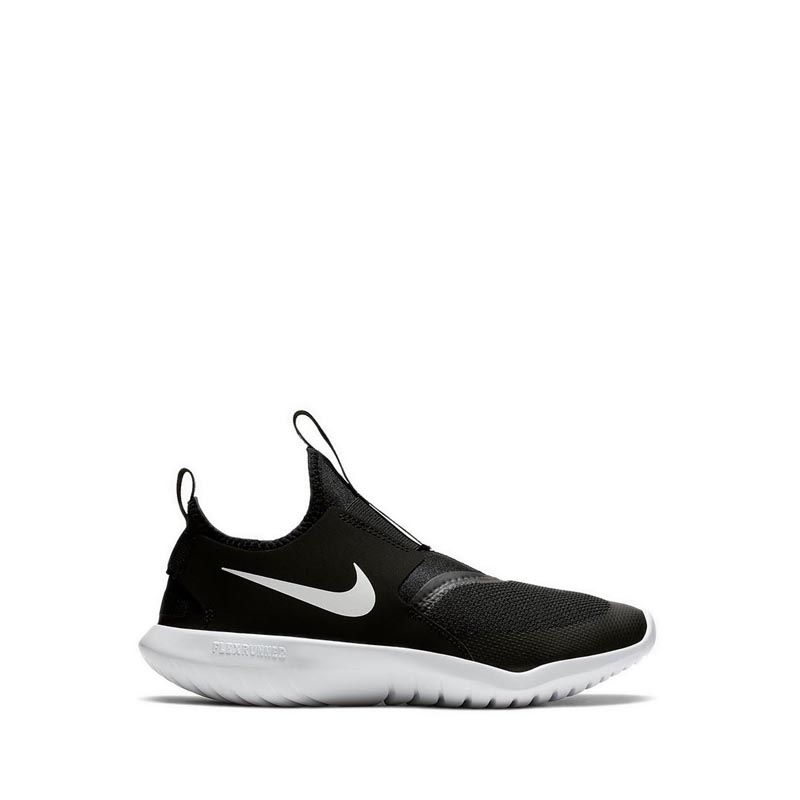 Flex Runner Kids Grade School Running Shoes - Black