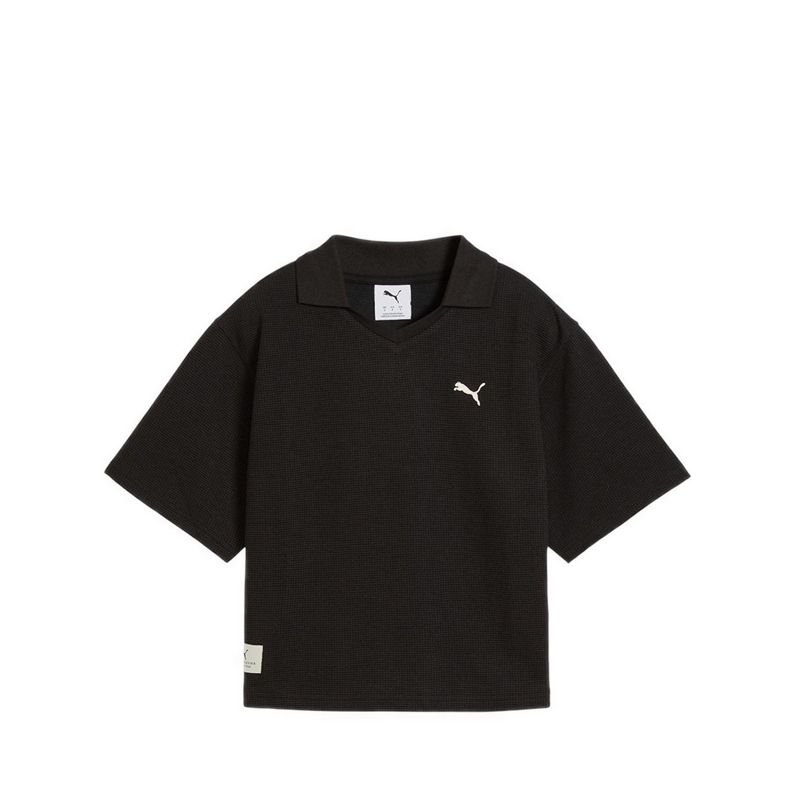 CLASS Relaxed Polo Tee Women's Lifestyle T-Shirt - Black