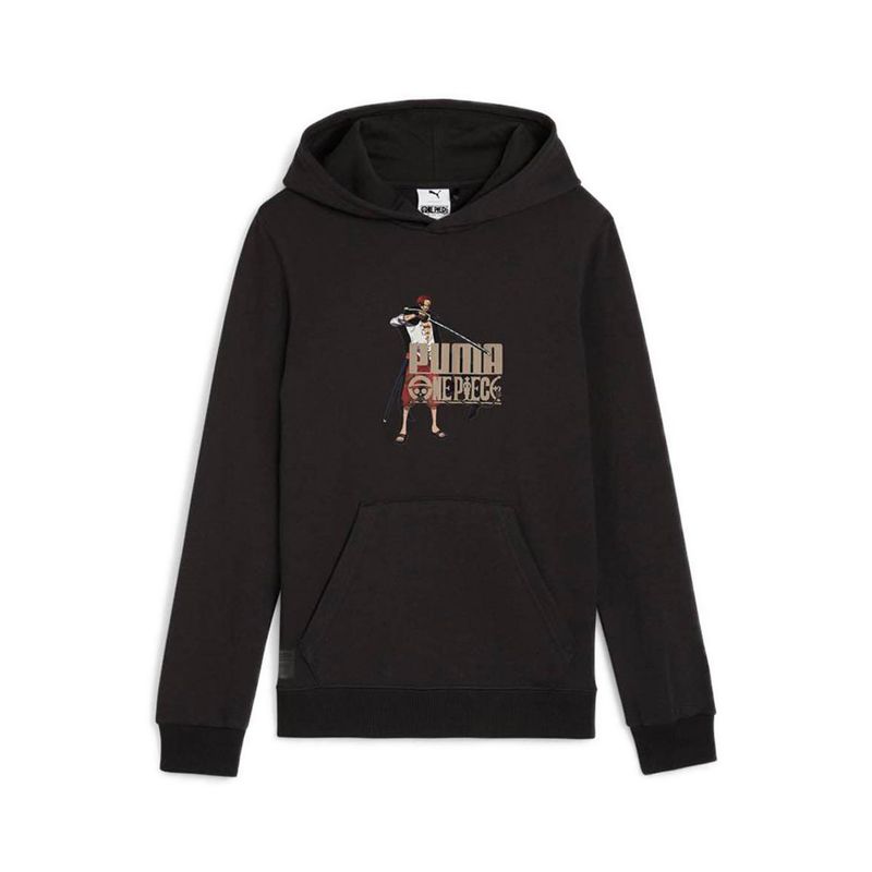 x ONE PIECE Hoodie Boys - Black